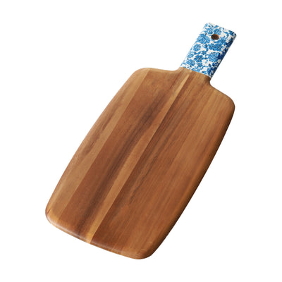 Blossoms Serving Board with  Handle