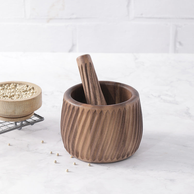 Spiral Mortars & Pestles