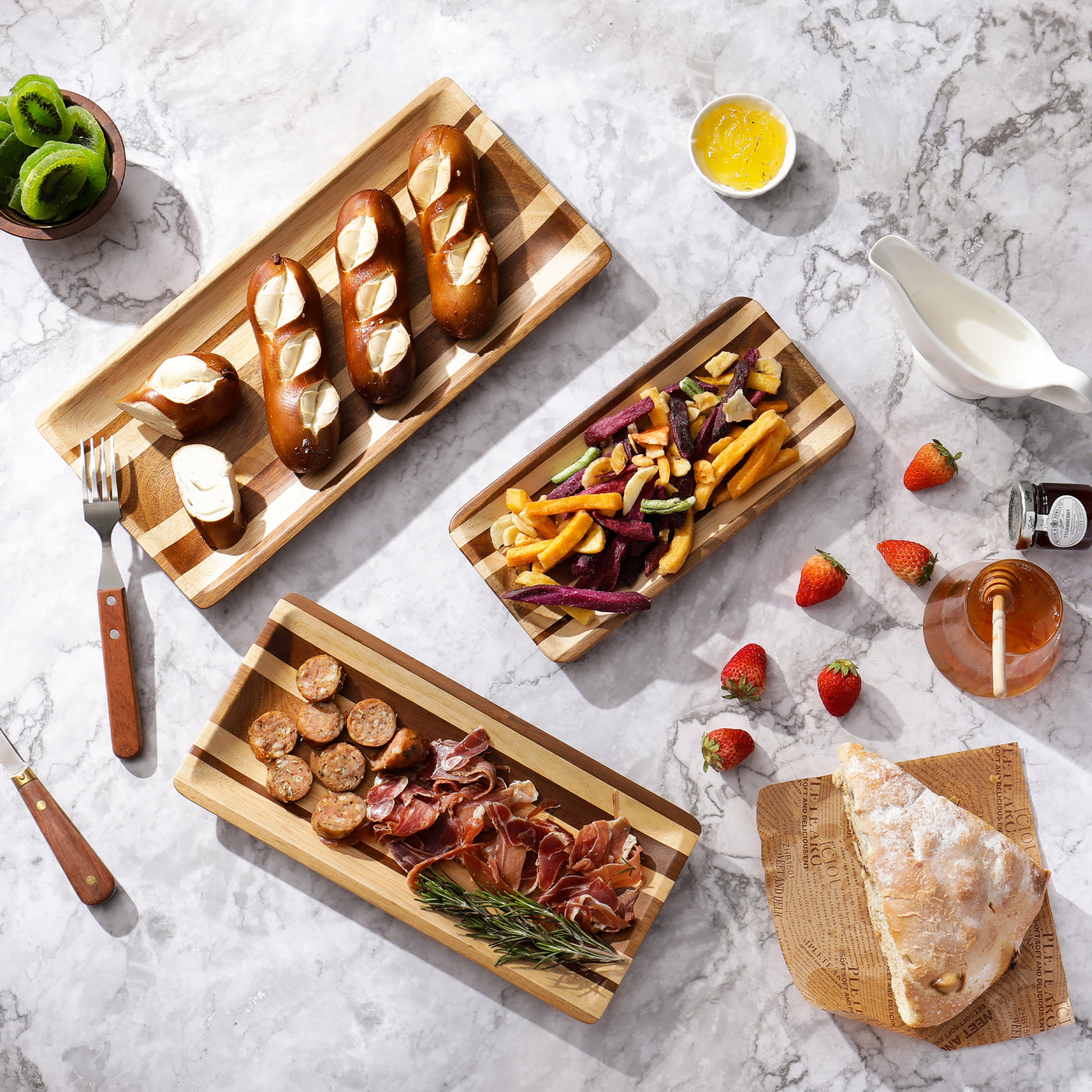 Checkerboard Serving Trays