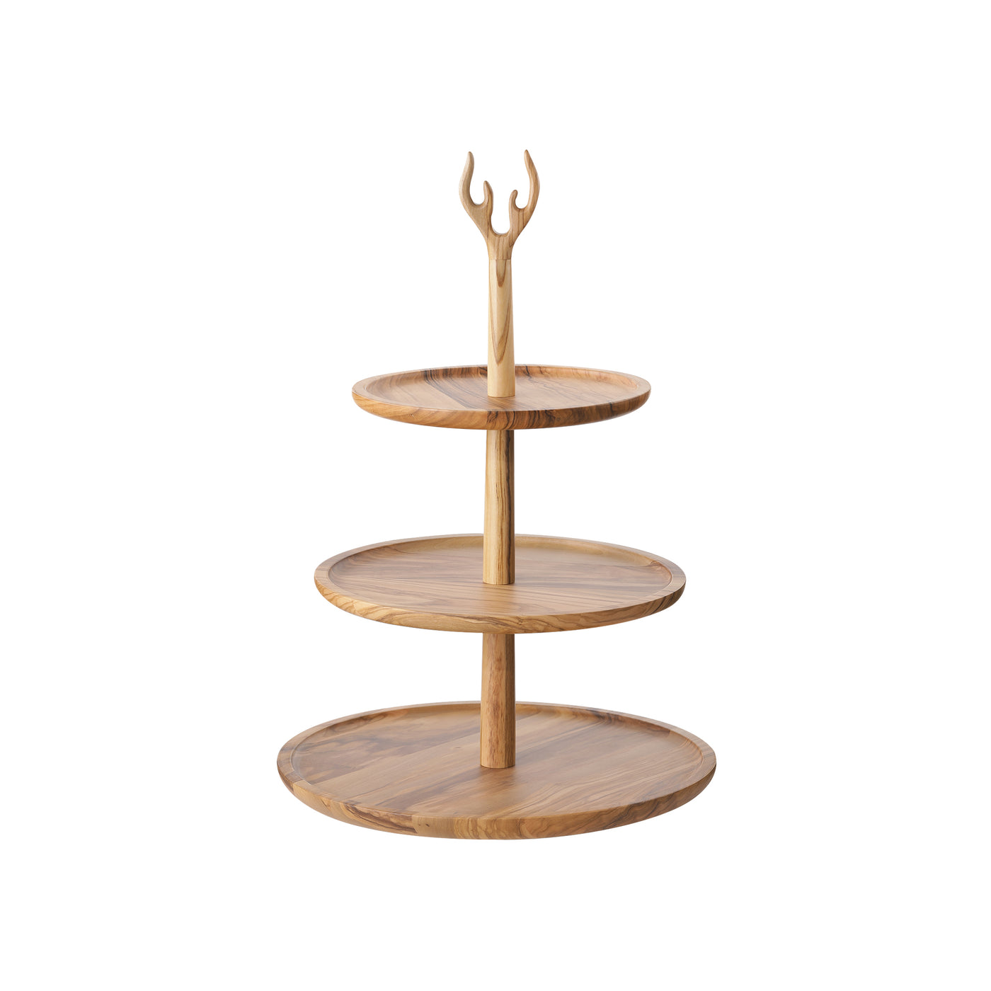 Forest Stag 3 Tiered Serving Stand