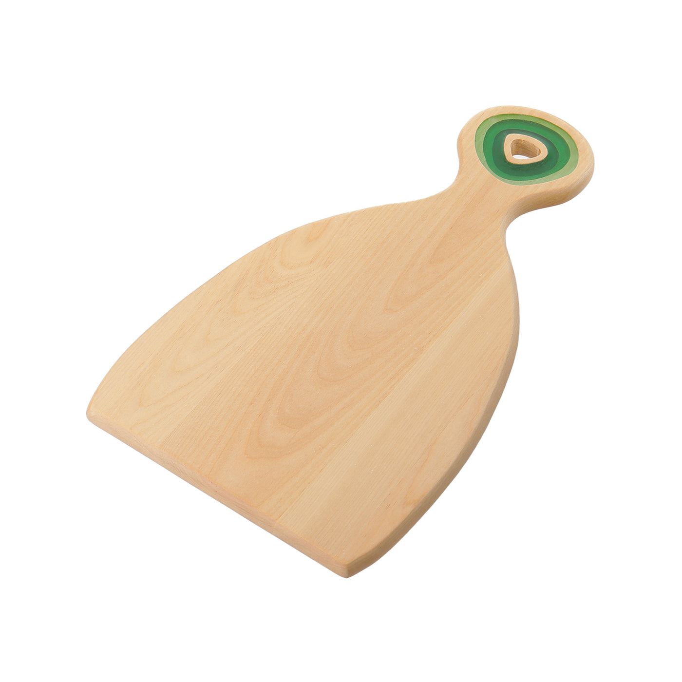 Moraine Lake Serving Board with Colored Handle