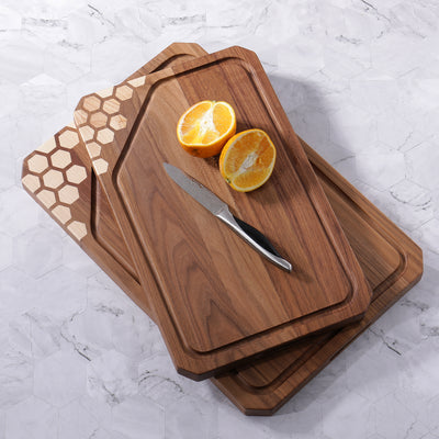 Hex Stars Cutting Board