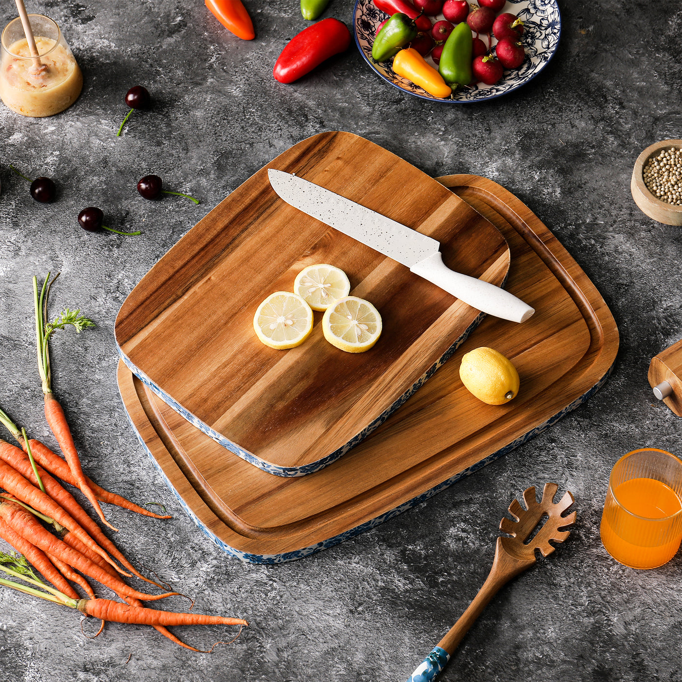 Blossoms Cutting Board