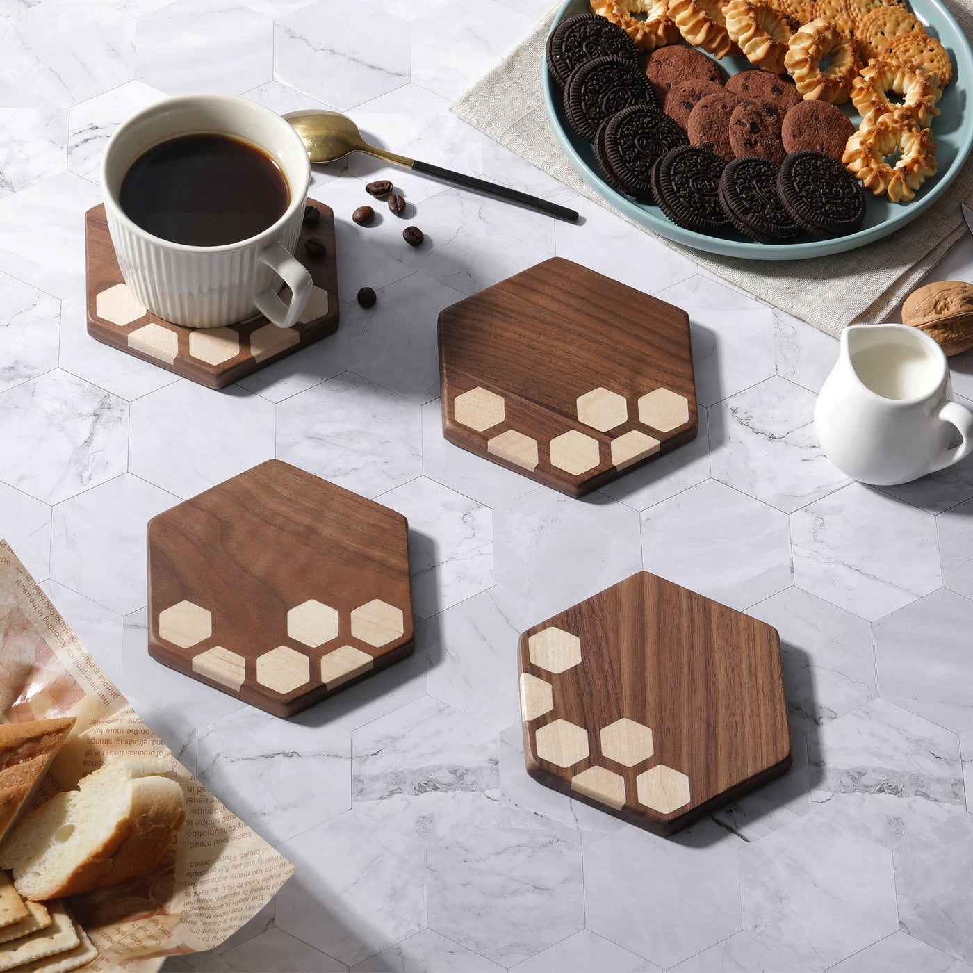 Hex Stars Coasters