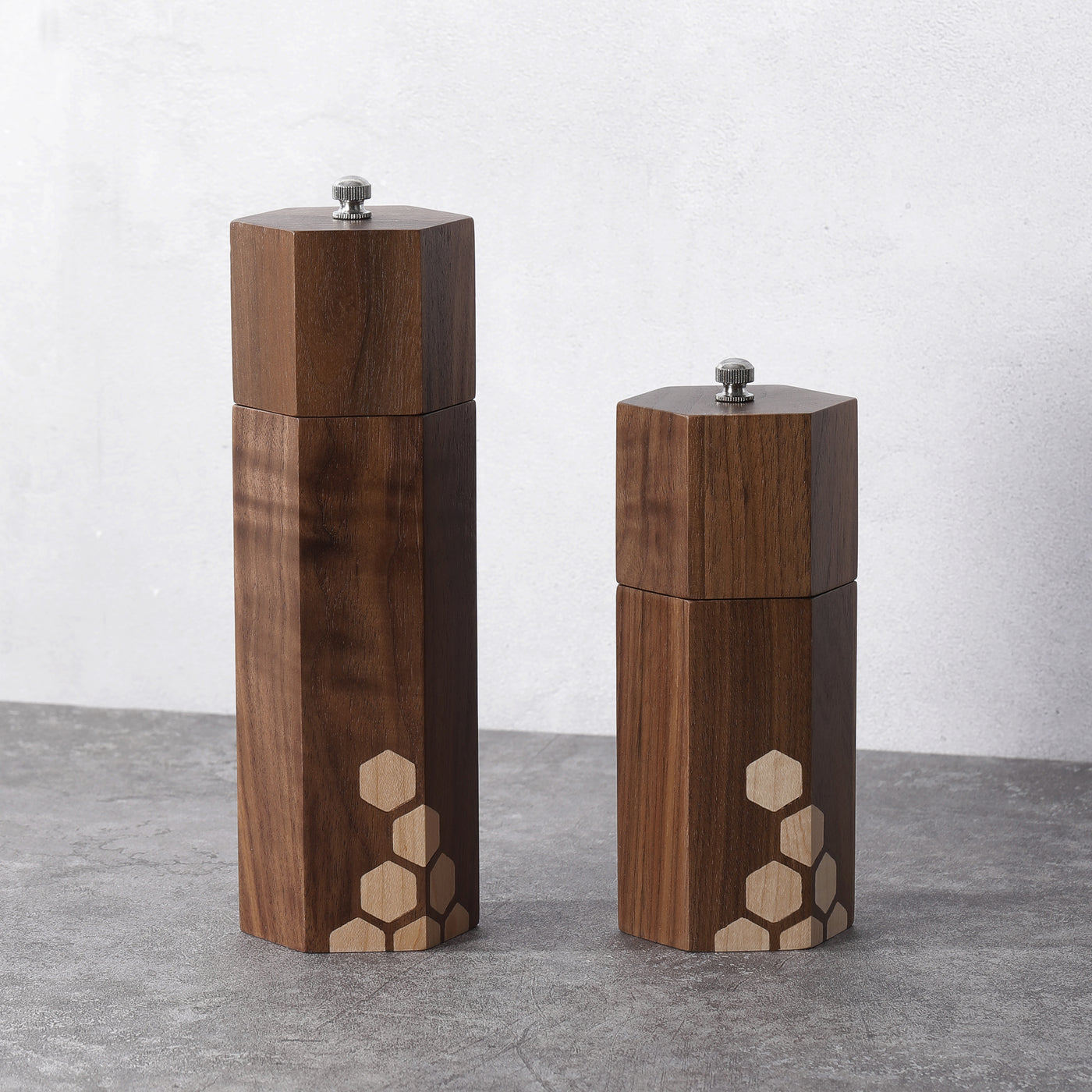 Hex Stars Pepper Mills