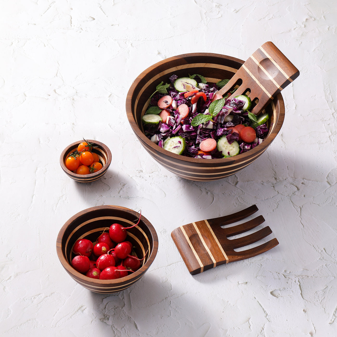 Checkerboard Mixing Bowls