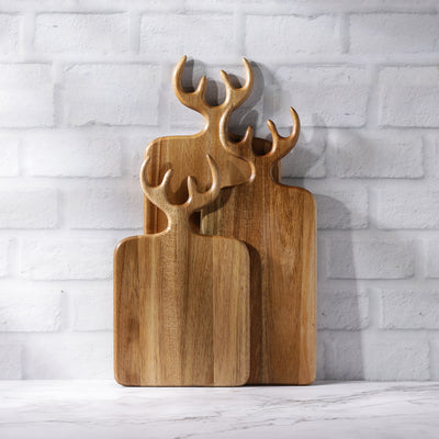 Forest Stag Square Cutting Boards