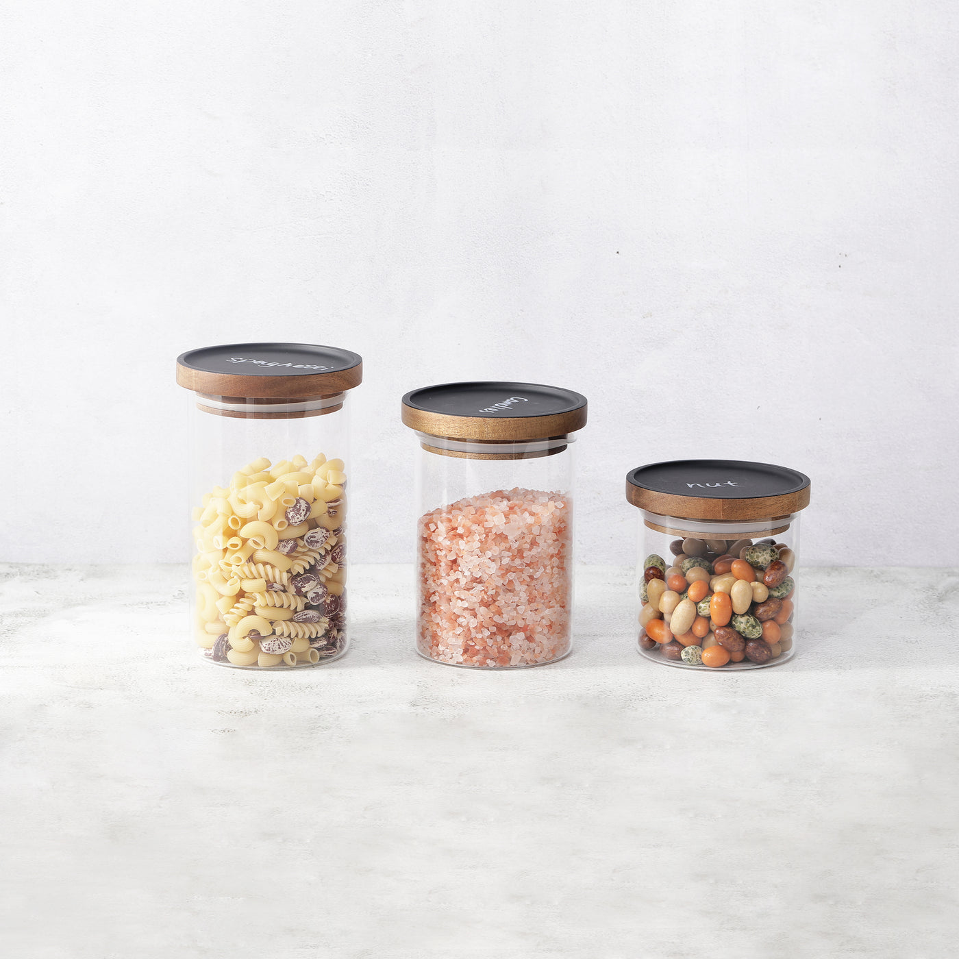 Memo Board  Glass Storage Jars with Airtight Lids