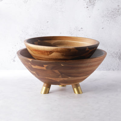 Brass Sabot  Mixing Bowl