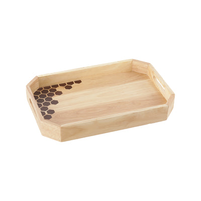 Hex Stars Serving Trays with Handles