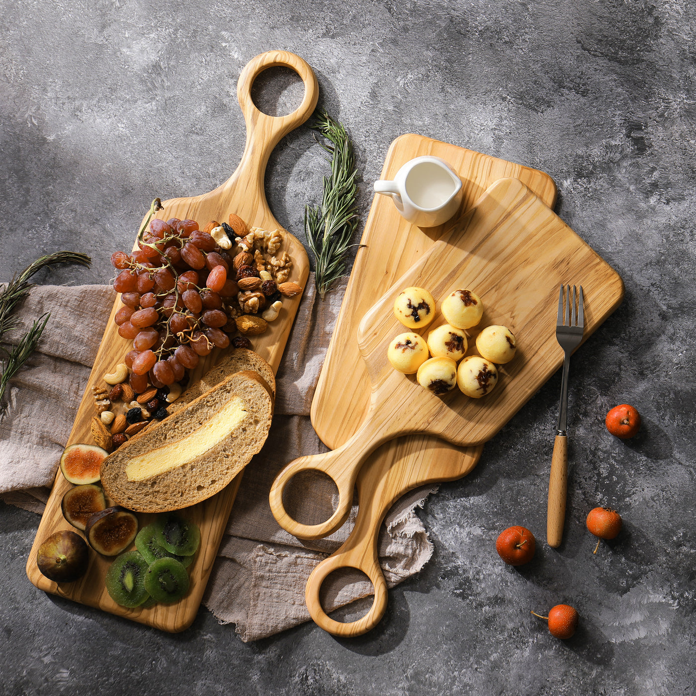 Ring Handle Serving Board