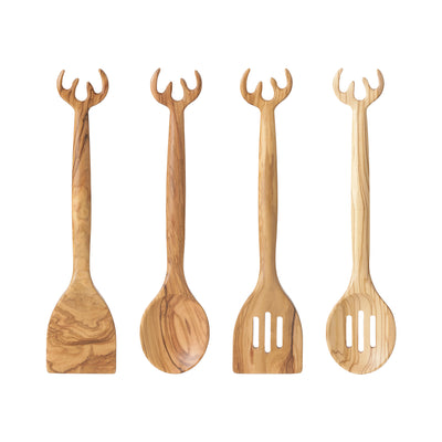 Forest Stag Slotted Spoons & Spoon Sets