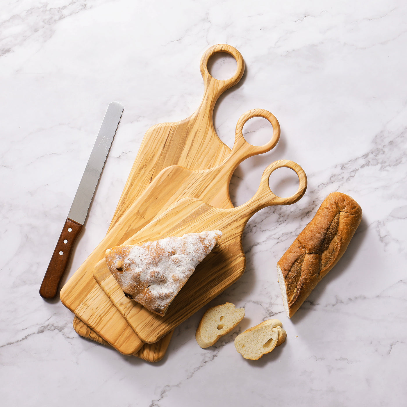 Ring Handle Serving Board