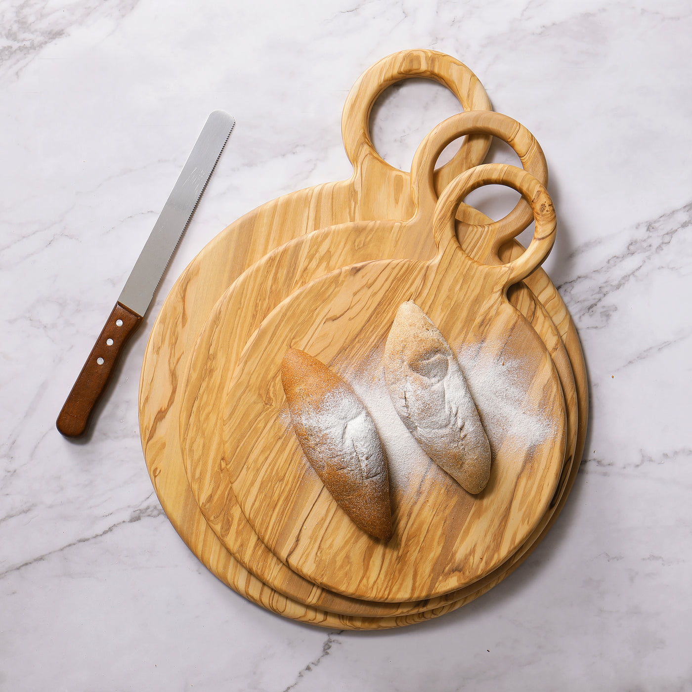 Ring Handle Pizza Board