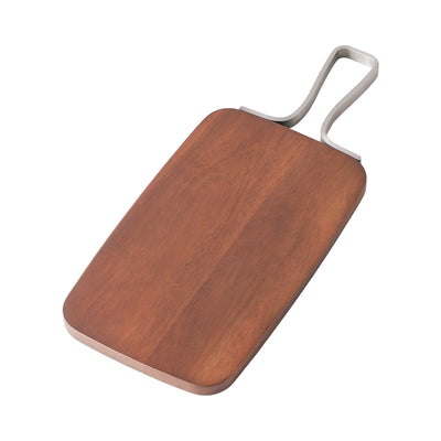 Metal Handle Serving Board with Handles