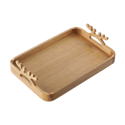 Forest Stag Serving Trays with Handles