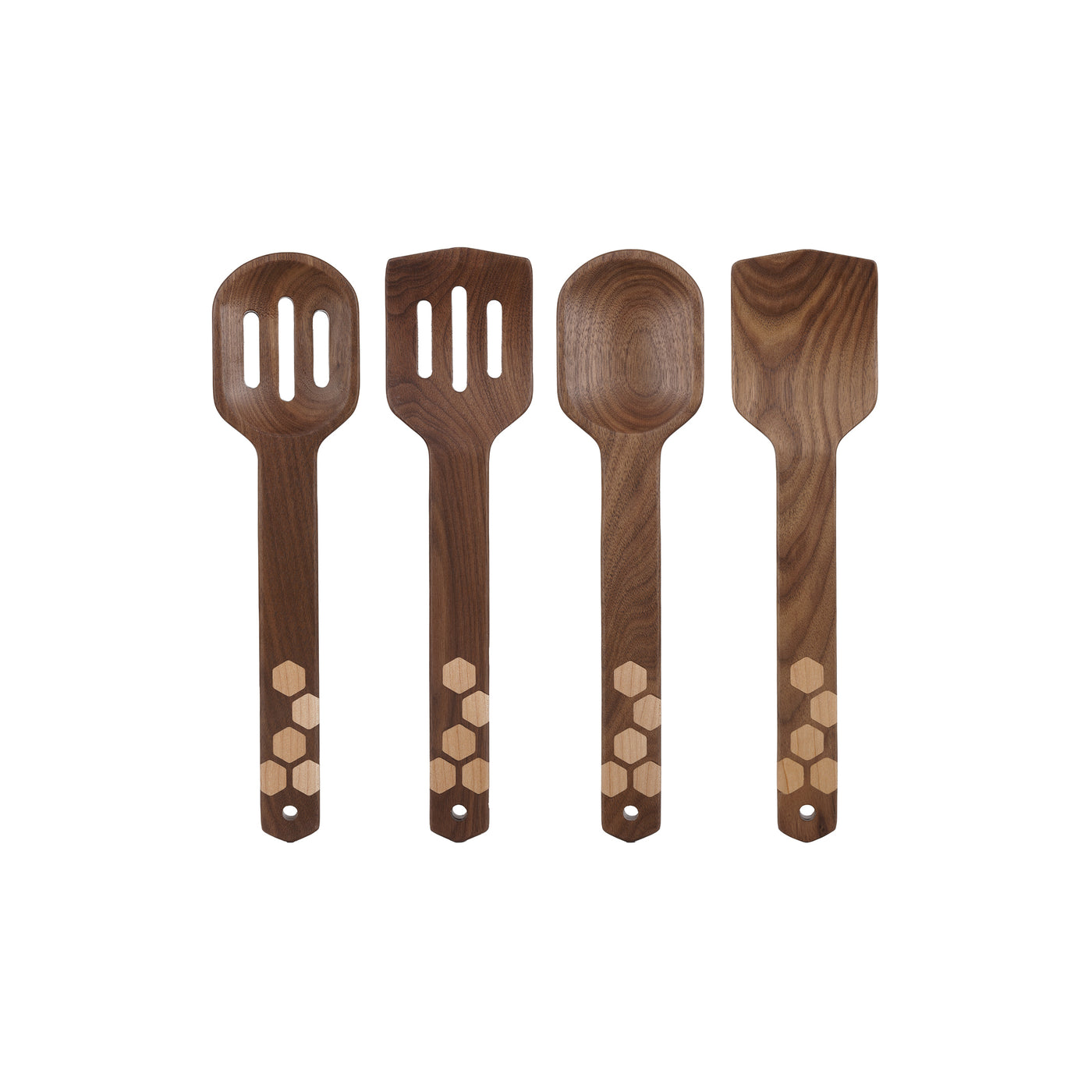 Hex Stars Slotted Spoons & Spoon Sets