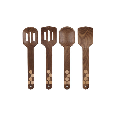 Hex Stars Slotted Spoons & Spoon Sets