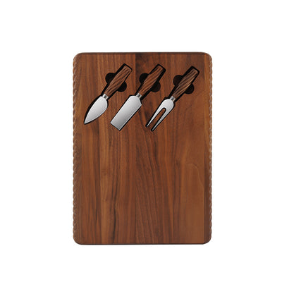 Spiral Cheese Board and Knife Set