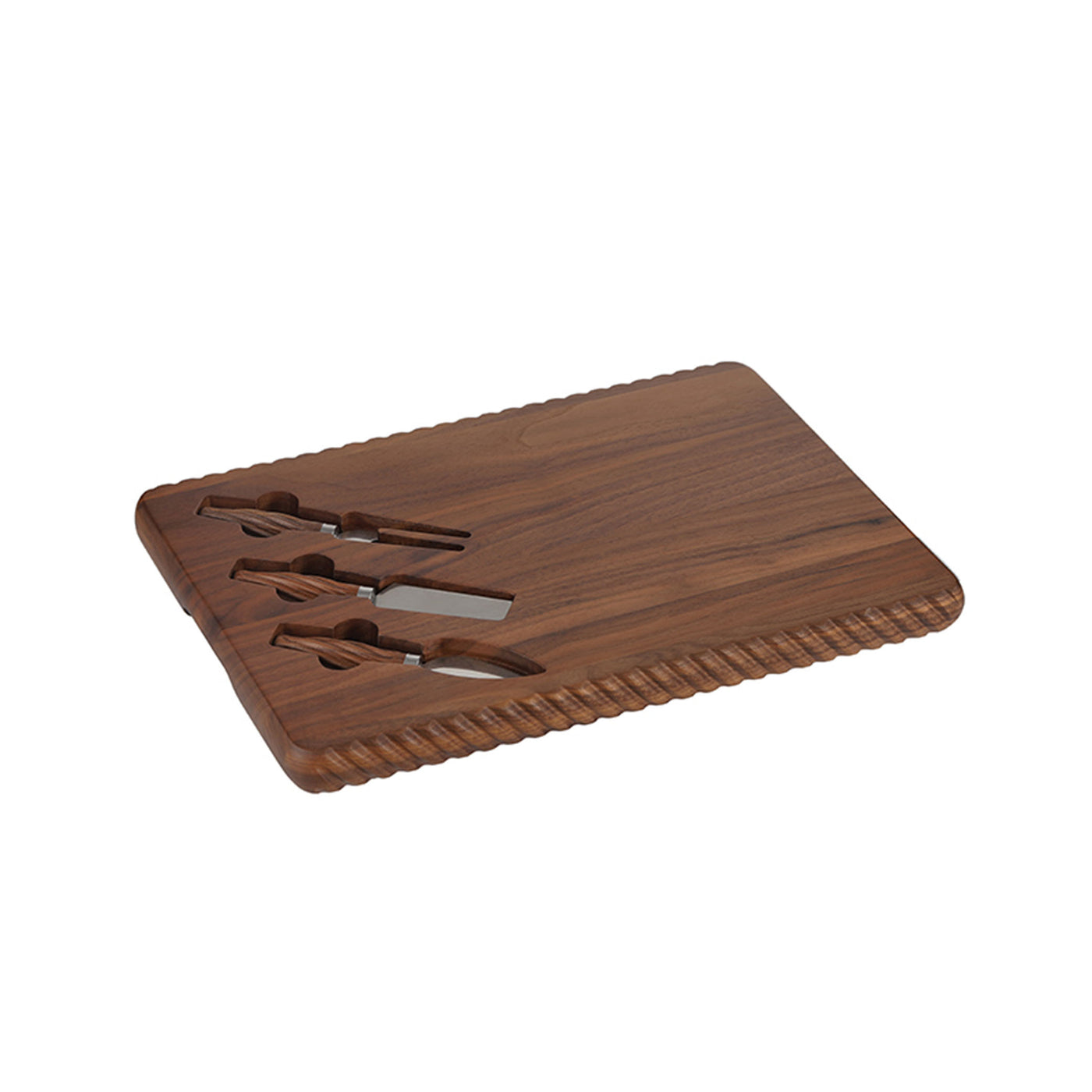 Spiral Cheese Board and Knife Set