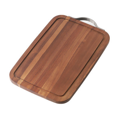 Metal Handle Cutting Board with  Handles