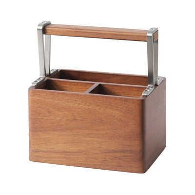 Metal Handle Kitchen Tableware Storage Box