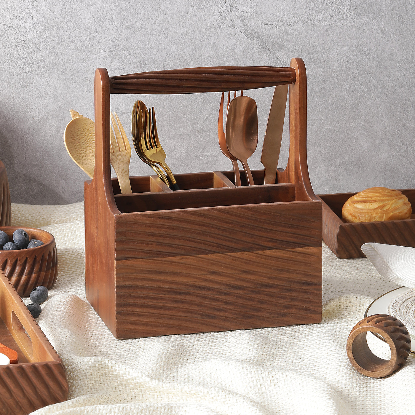 Spiral Kitchen Tableware Storage Box