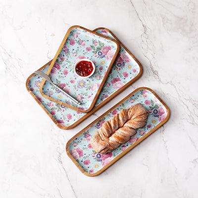 Blossoms Serving Trays Snacks Plate