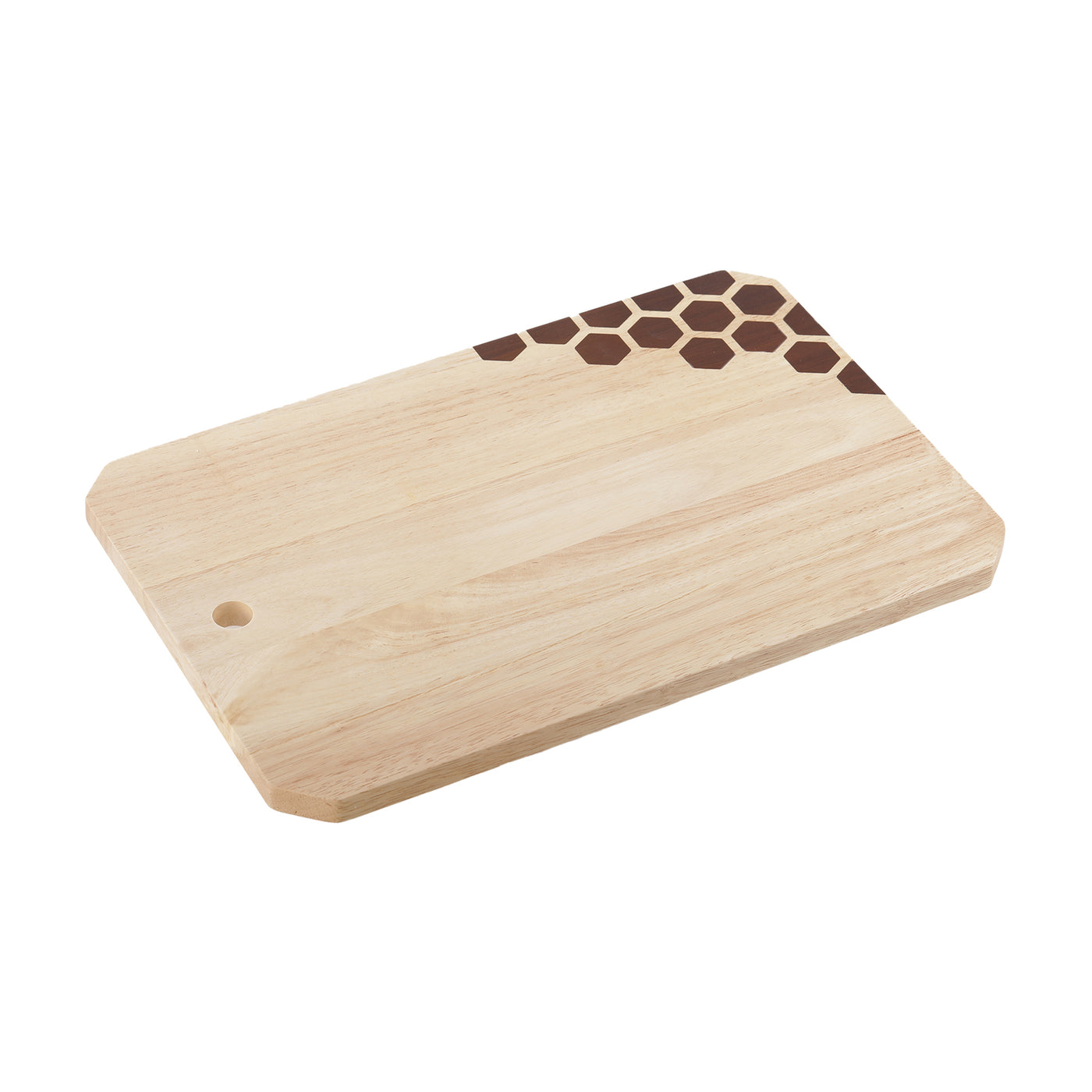 Hex Stars Cutting Board with Handle Hook