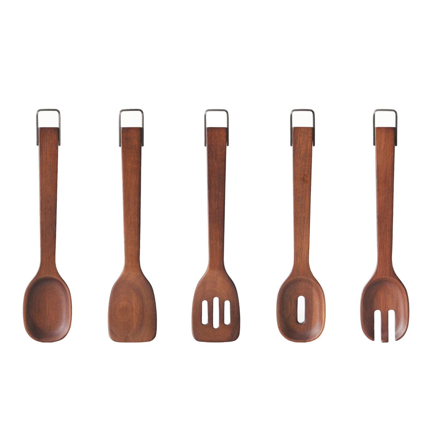 Metal Handle Slotted Spoons