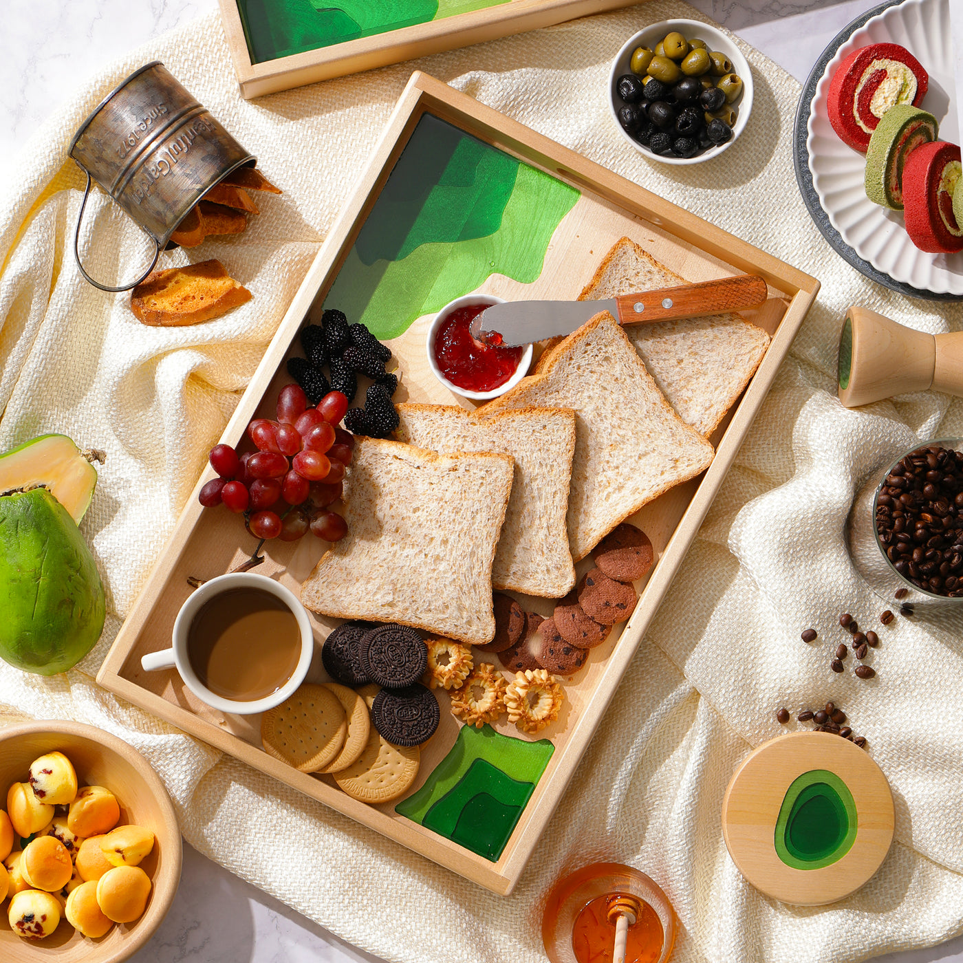 Moraine Lake  Serving Trays