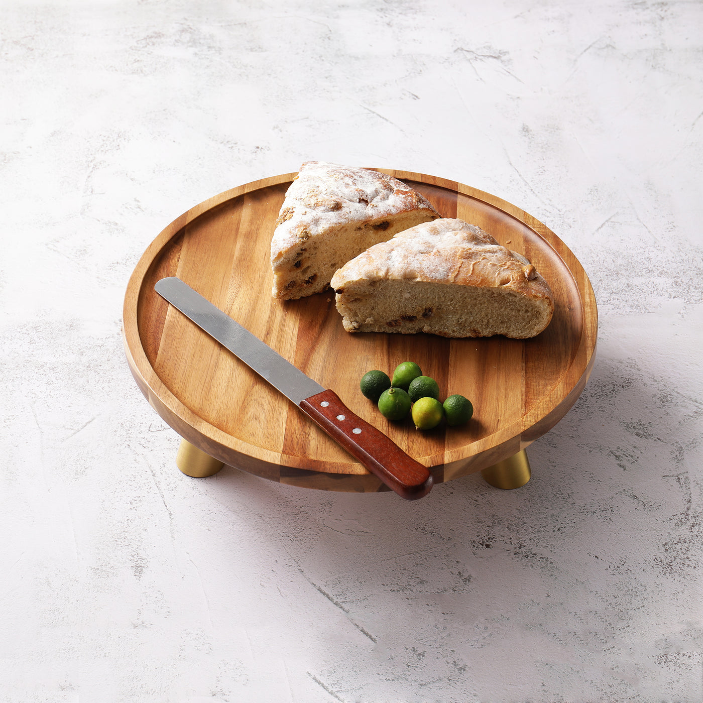 Brass Sabot  Snacks Plate