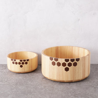 Hex Stars Mixing Bowls