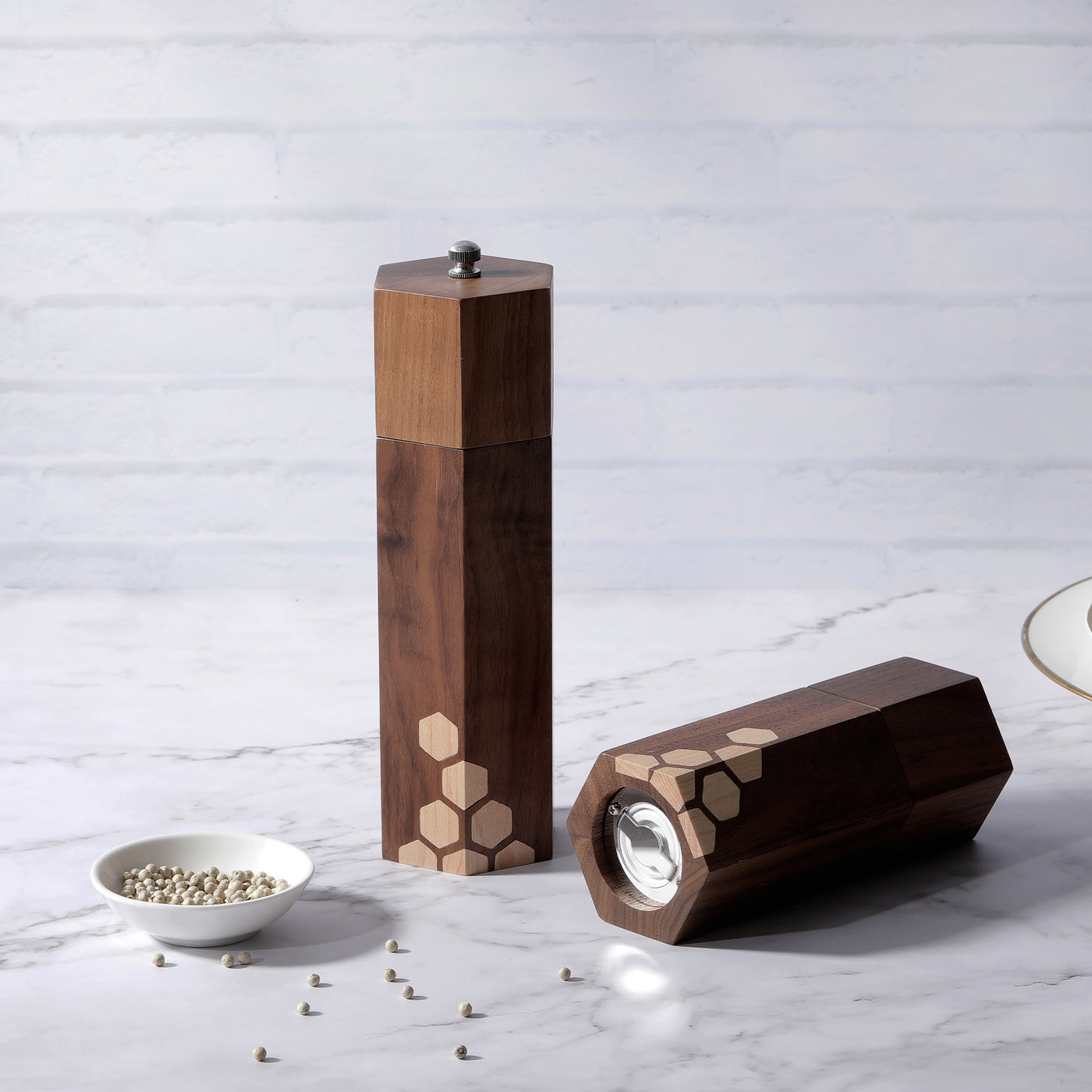 Hex Stars Pepper Mills