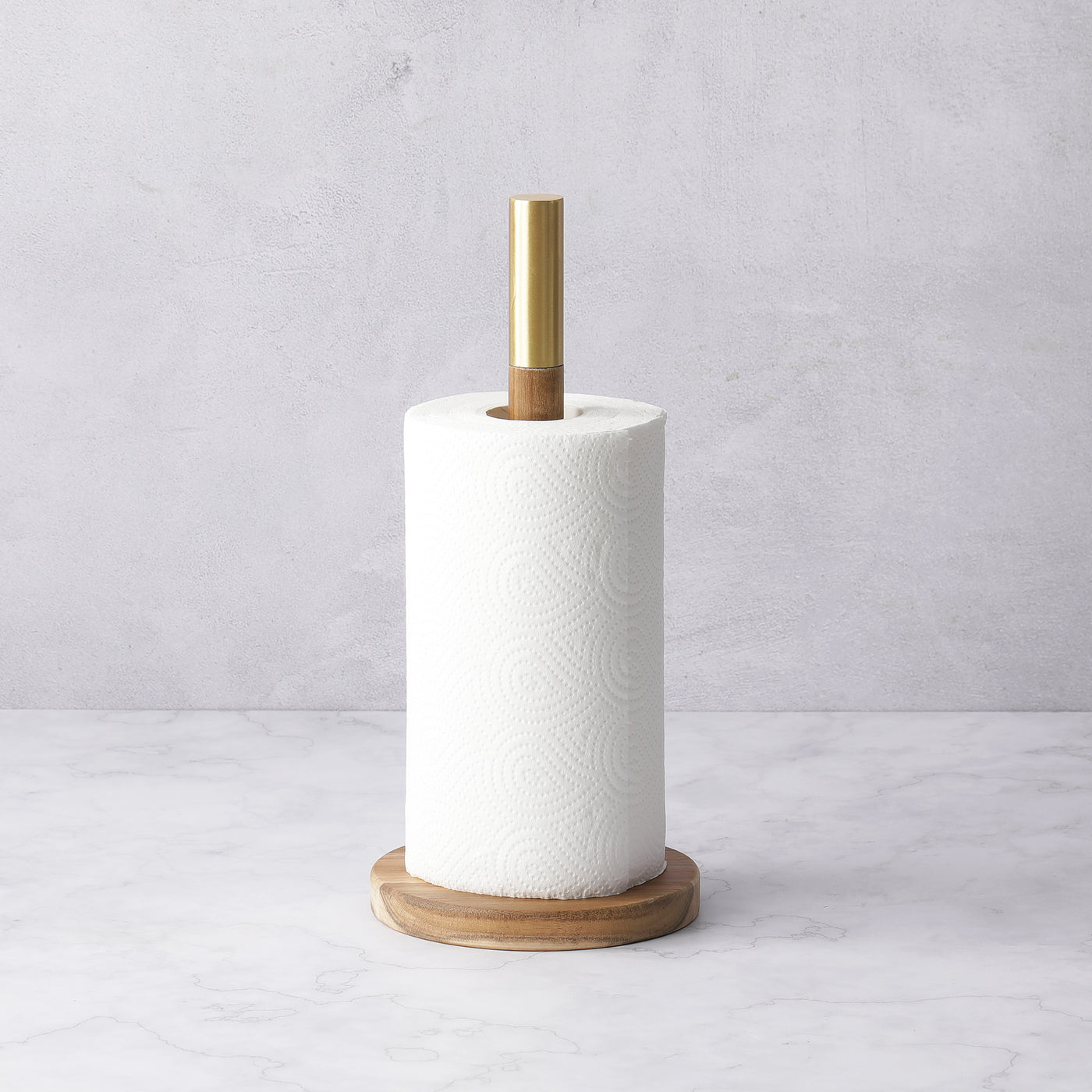 Brass Sabot Paper Towel Holder